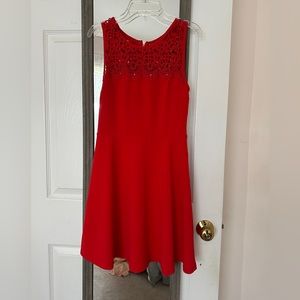 Red Lulu’s Skater Dress